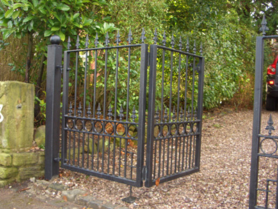 Fold It Up! – Wrought Iron Gates